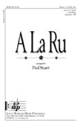 A La Ru SA choral sheet music cover